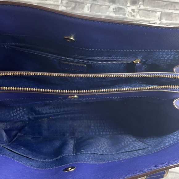 Kate Spade Newbury Lane Blue Bag purse tote - Picture 4 of 11